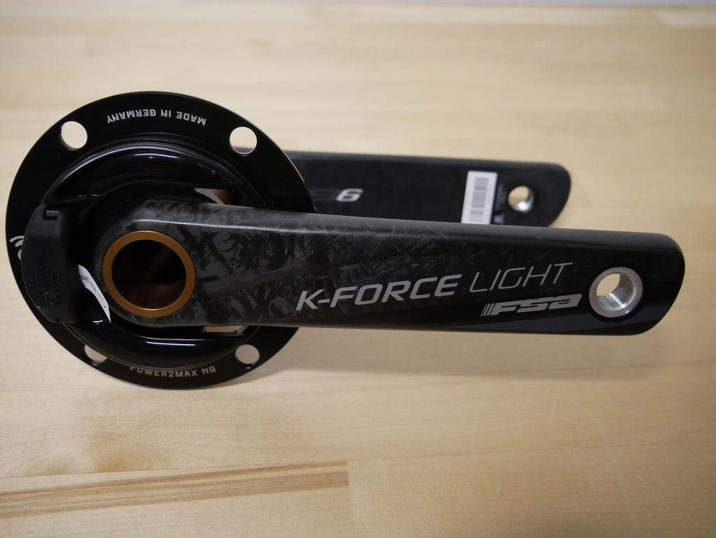 NG FSA K-Force BB386EVO With 170mm Cranks and Chainrings – Power2Max North  America