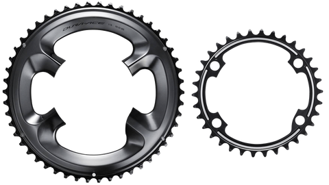 Shimano Dura Ace Installed Chain Ring Set R9100