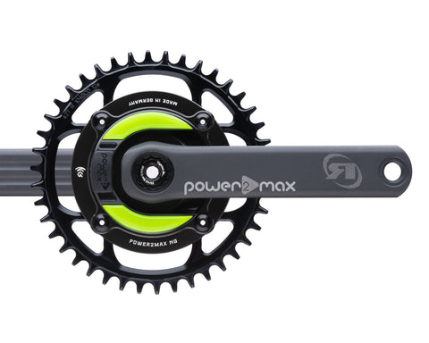 Gravel NG Rotor Power2Max ed. 24mm w/ Cranks 1x Chainring Package