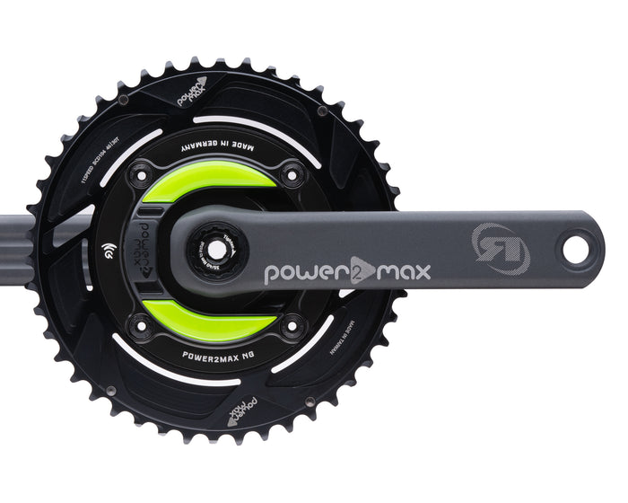 Gravel NG Rotor Power2Max ed. 24mm w/ Cranks 2x Chainring Package