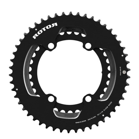 Rotor Round Chainrings Shimano 12s/11s SRAM 11s Shimano 4-Bolt Installed